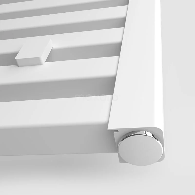 Zeus Handdoekradiator | 50x174 Cm Mat Wit 1270 Watt Aluminium Centrale Verwarming 3 Zeus Handdoekradiator | 50x174 Cm Mat Wit 1270 Watt Aluminium Centrale Verwarming - Afbeelding 3