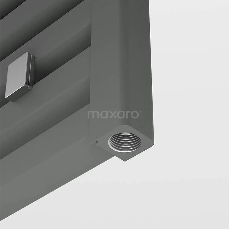 Zeus Handdoekradiator | 60x204 Cm Lichtgrijs 1933 Watt Aluminium Centrale Verwarming 2 Zeus Handdoekradiator | 60x204 Cm Lichtgrijs 1933 Watt Aluminium Centrale Verwarming - Afbeelding 2