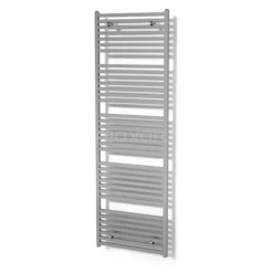 Zeus Handdoekradiator | 60x204 Cm Lichtgrijs 1933 Watt Aluminium Centrale Verwarming