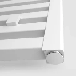 Zeus Handdoekradiator Elektrisch | 60x204 Cm Mat Wit 1933 Watt Aluminium -Badkamer Verkoopwinkel zeus handdoekradiator elektrisch 60x204 cm mat wit 1933 watt aluminium dr57 0620swn e 2